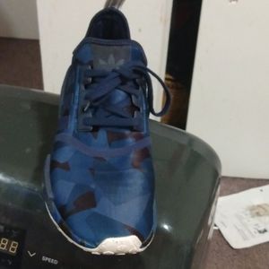 Shoes 10.5  camoflouge navy blue